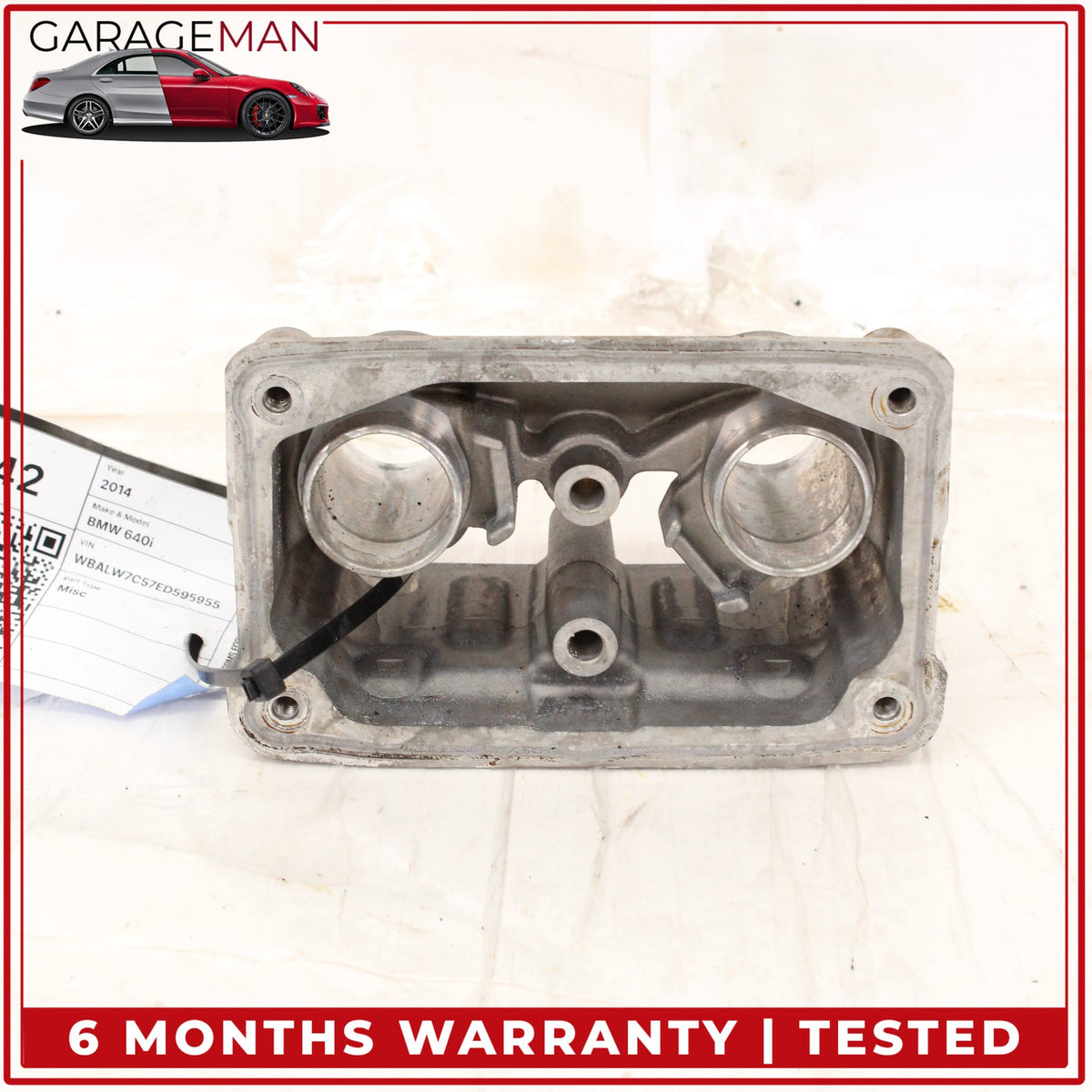 2010-2021 BMW 640i X3 X4 M235i N55 Engine Spark Plug Housing Insert 7605104 OEM