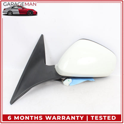 2008-2019 Maserati GranTurismo M145 Front Left Door Rear View Mirror White OEM