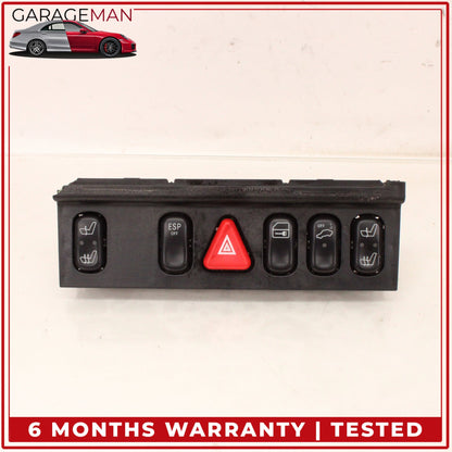 1997-2004 Mercedes R170 SLK230 Dash Dashboard Control Panel Switch Buttons OEM