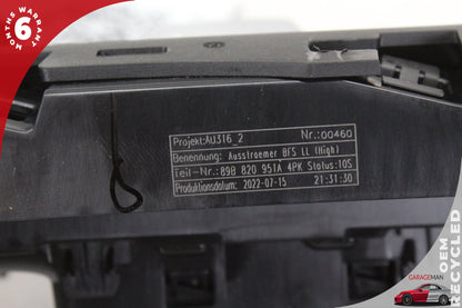 2022-2025 Audi Q4 E-Tron Front Right Dash Outer AC A/C Air Vent 89B820951A OEM