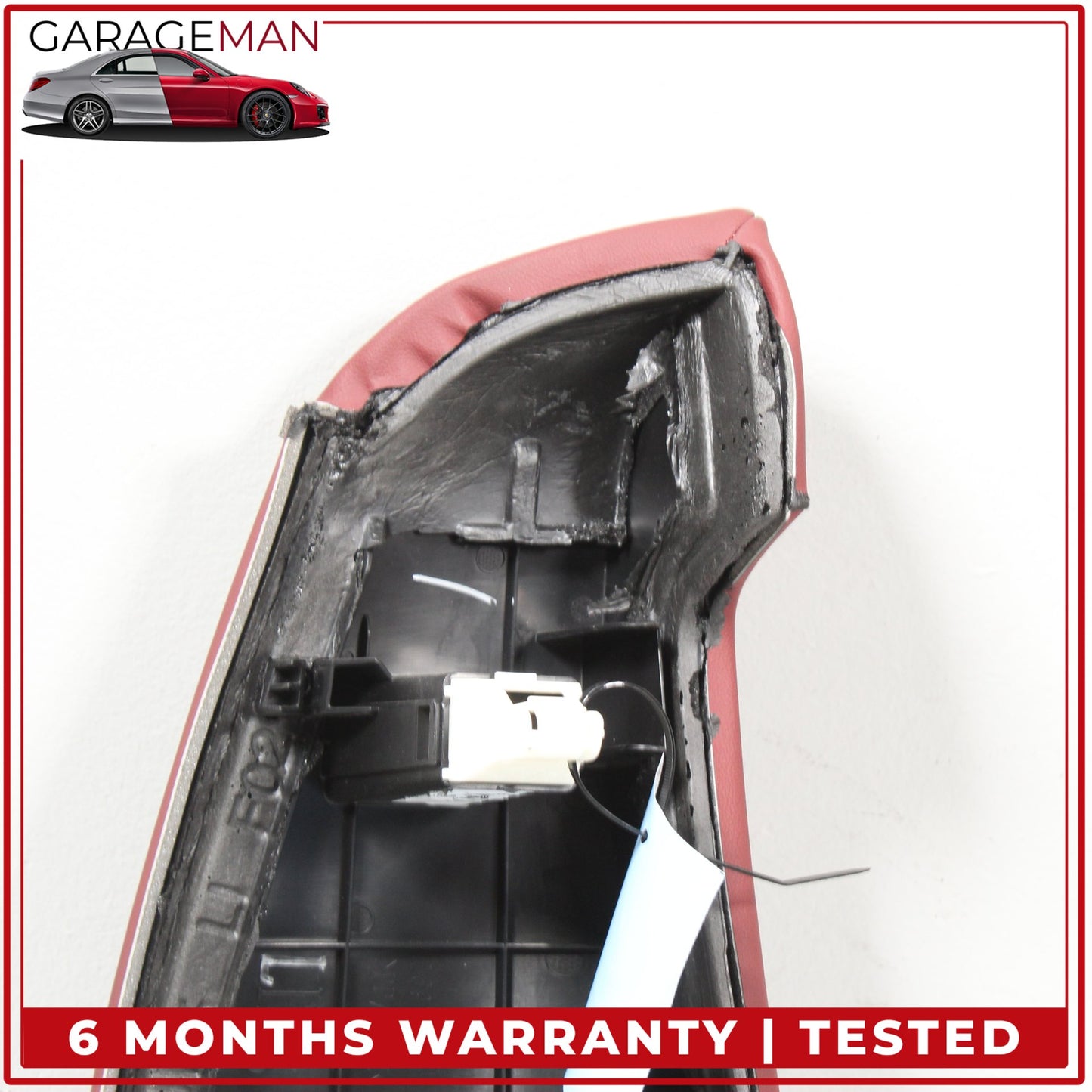 2019-2025 BMW 330i Rear Left Driver Side Seat Bolster Trim Cushion Red OEM