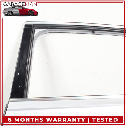 2017-2019 Audi Q7 Rear Left Driver Side Door Shell Florett Silver Metallic OEM