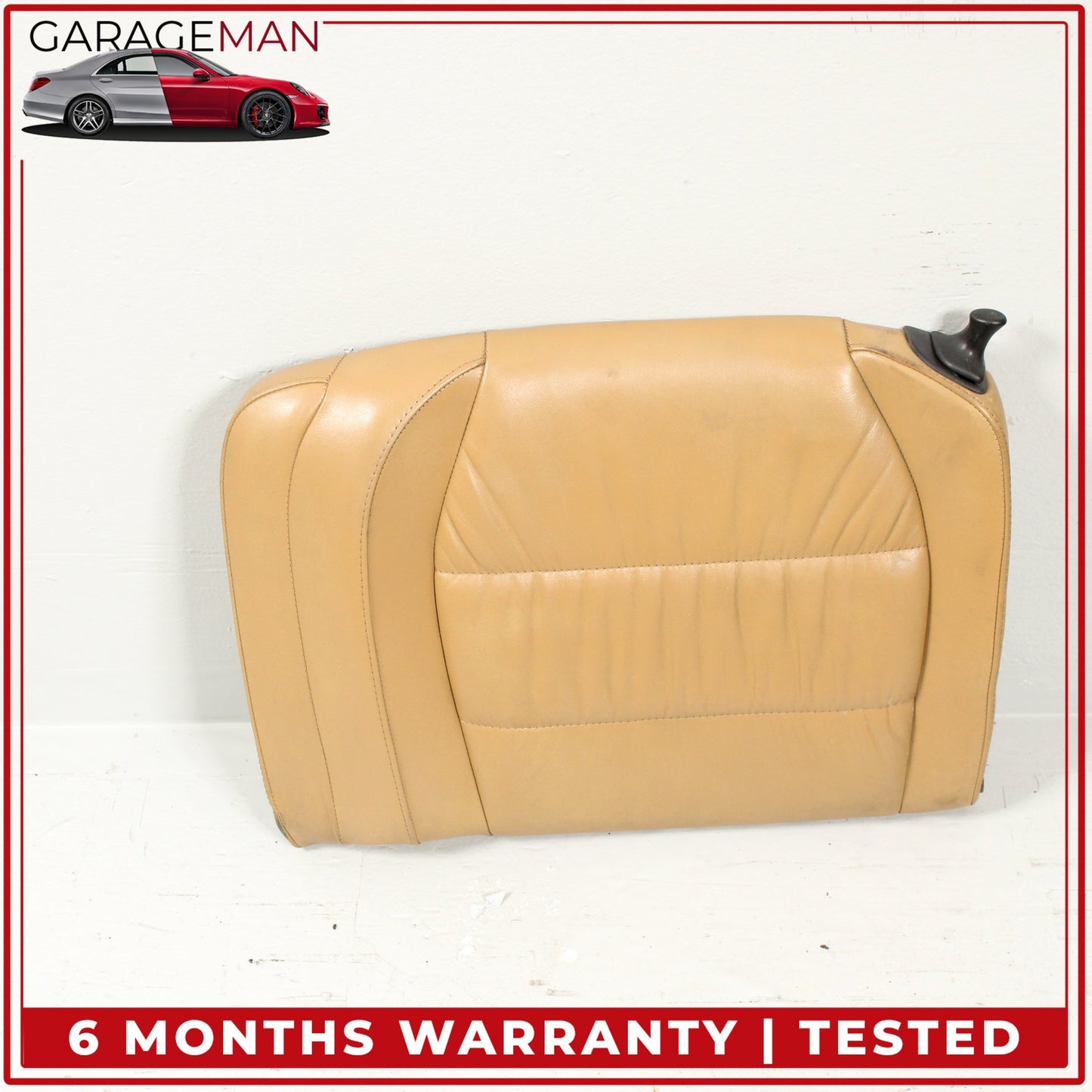 1999-2005 Porsche 911 996 Rear Upper and Lower Seat Cushion Beige Set OEM