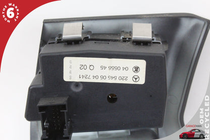 00-06 Mercedes-Benz S500 W220 Headlight Fog Light Switch Control Module 22054505