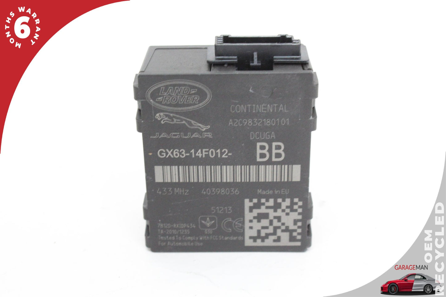 2016-2017 Jaguar XF XE X260 TPMS Tire Pressure Monitor Sensor GX6314F012BB OEM