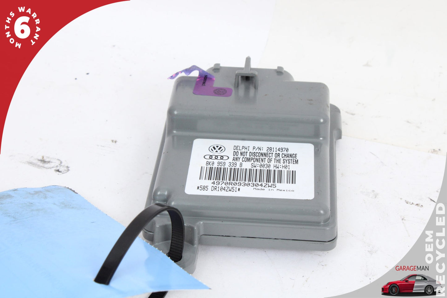 2009-2016 Audi A4 Front Right Seat Occupancy Computer Control Module 8K0959339B