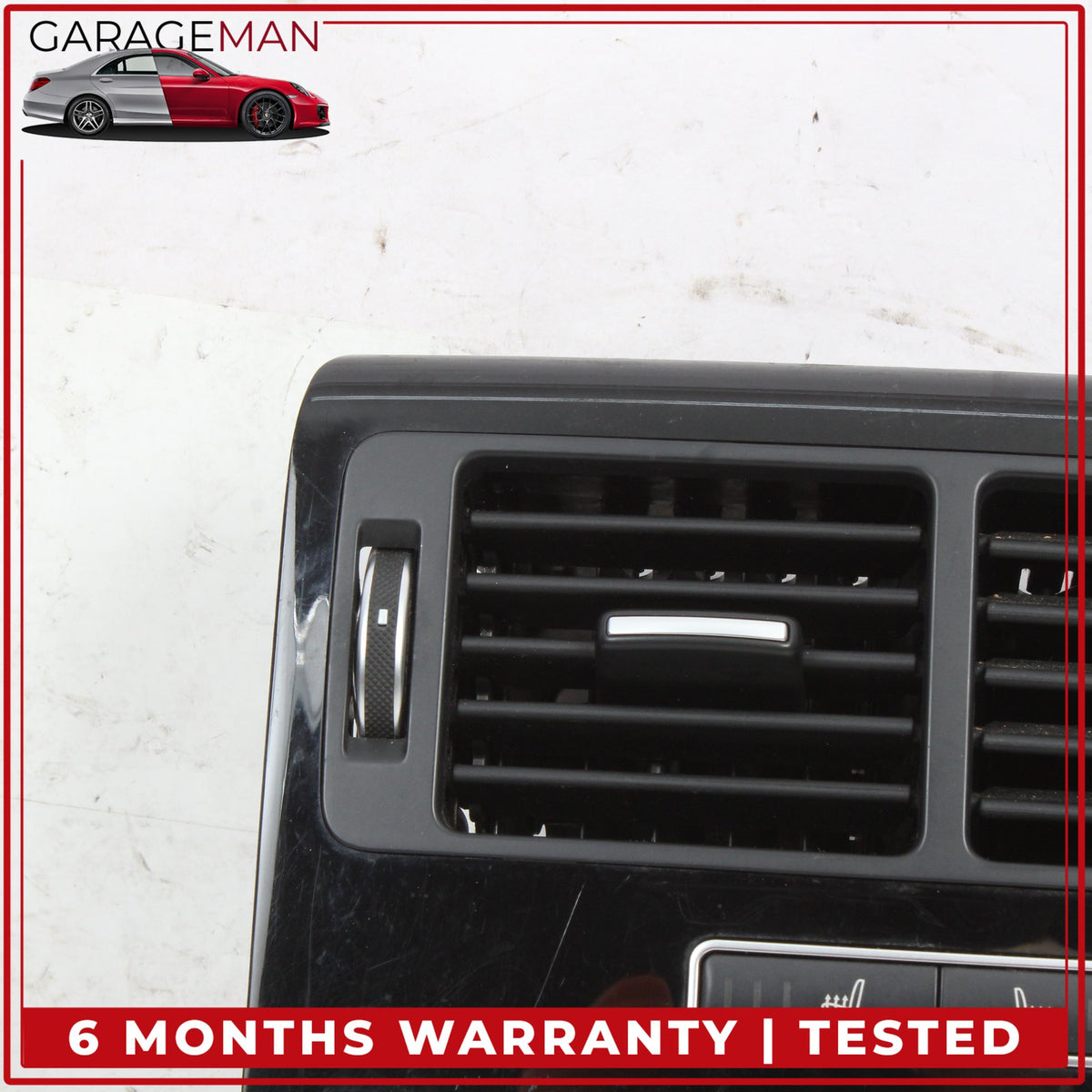 2014-2022 Range Rover Sport L494 Rear Center Console Air Vent Trim w/ Switch OEM
