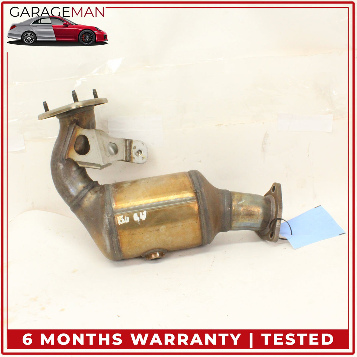 2017-2019 Audi Q7 SUV AWD 3.0L Exhaust System Downpipe Tube Pipe 4M0131703 OEM