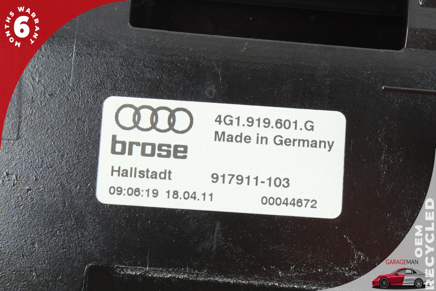 2012-2018 Audi A6 C7 Sedan Dash Navigation Display Screen Monitor 4G1919601G