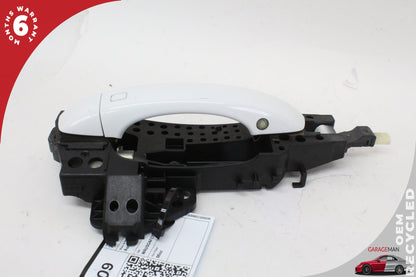 2012-2018 Audi A7 Right Passenger Side Exterior Door Handle White 4H0837886 OEM