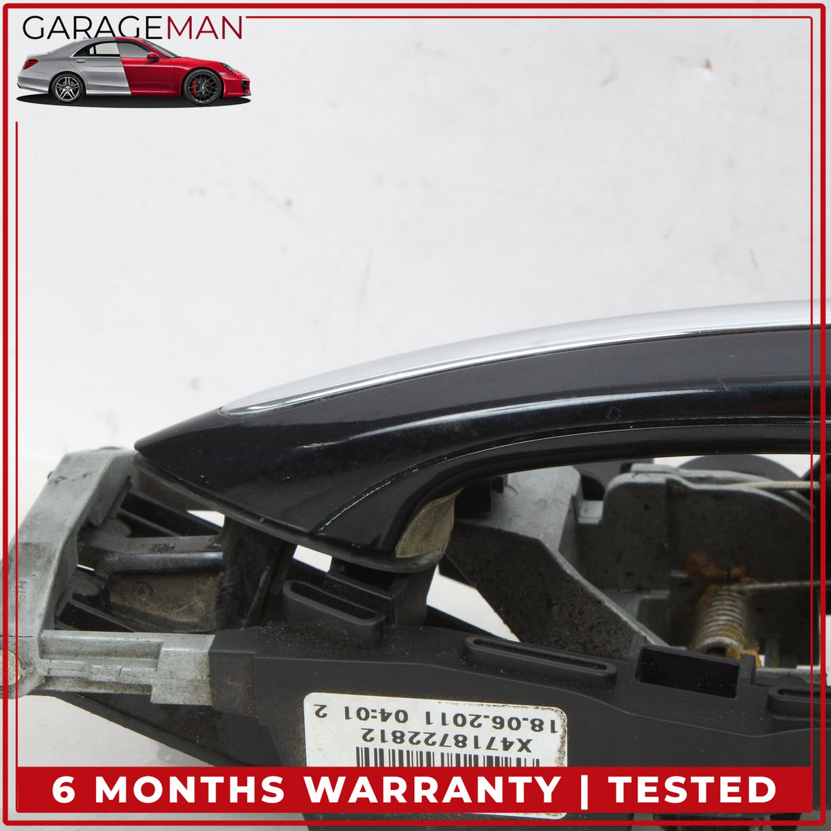 2012-2018 BMW 650i F13 Right Side Exterior Door Handle w/ Lock Latch 7231934 OEM