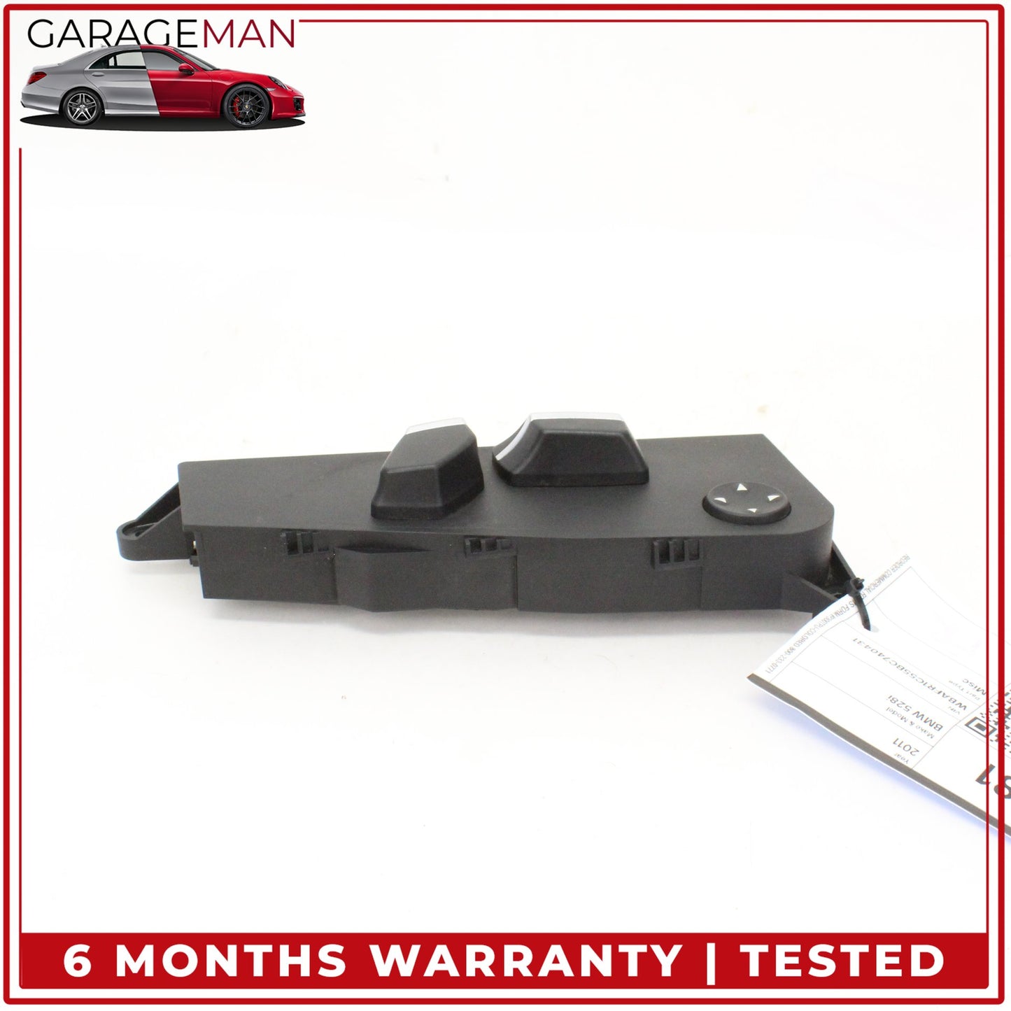 2011-2016 BMW 528i Front Left Side Seat Adjustment Control Switch 9196150 OEM