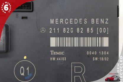 2003-2009 Mercedes W211 E500 Front Right Passenger Side Door Control Module OEM