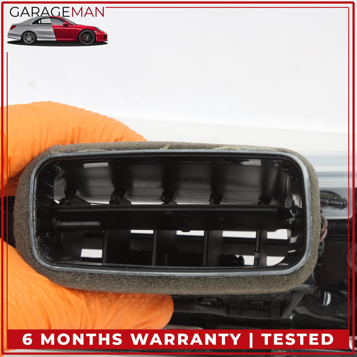 2017-2023 BMW 530e Dashboard AC Air Vent w/ Engine Start Hazard Light Switch OEM