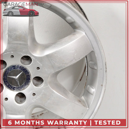 2002-2005 Mercedes W163 ML320 ML500 Front or Rear Wheel Rim 8.5JX17H2 ET52 OEM