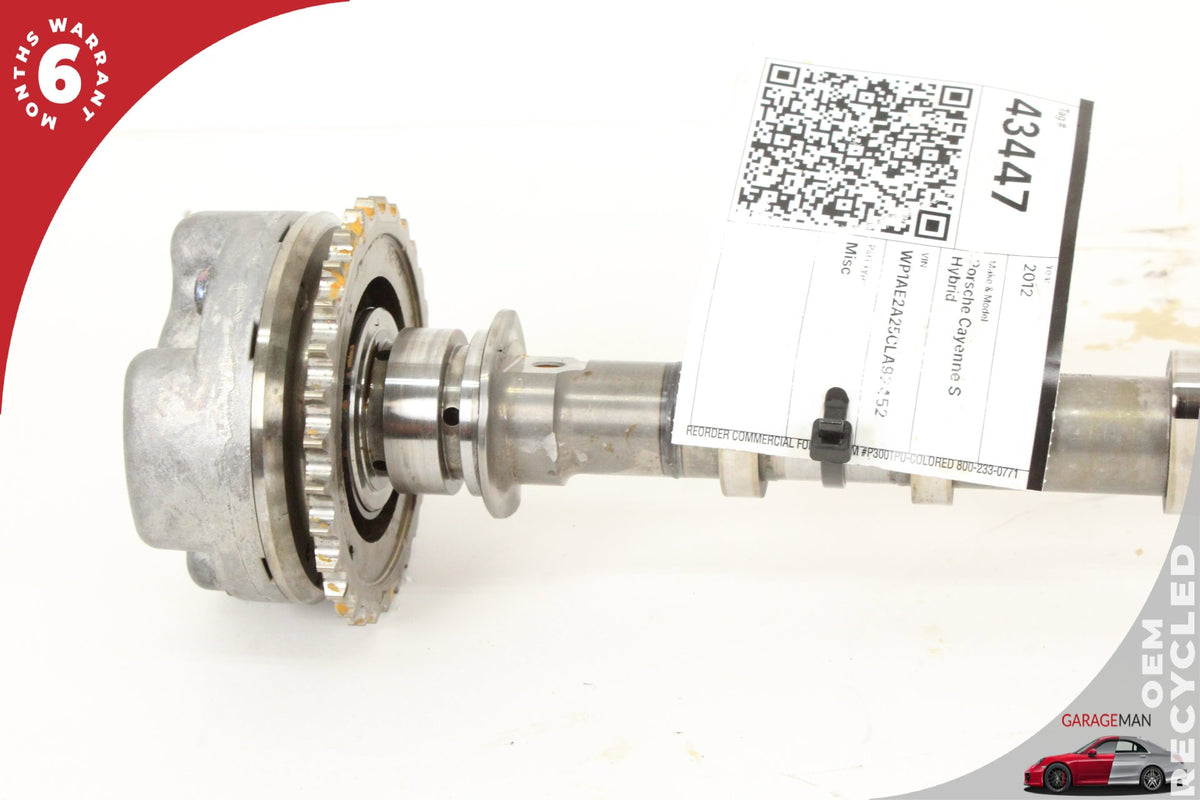 2011-2018 Porsche Cayenne 92A AWD 3.0L Right Side Intake Camshaft 06E109101BG OEM