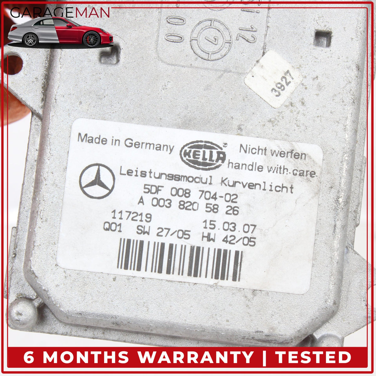 2003-2011 Mercedes W209 CLK350 Xenon HID Headlight Ballast Control Module OEM