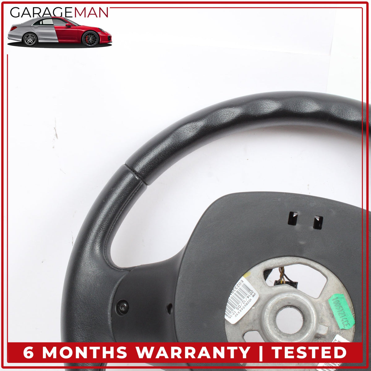 2014-2021 BMW i3 I01 Front Left Driver Side Steering Wheel Black 6870168 OEM