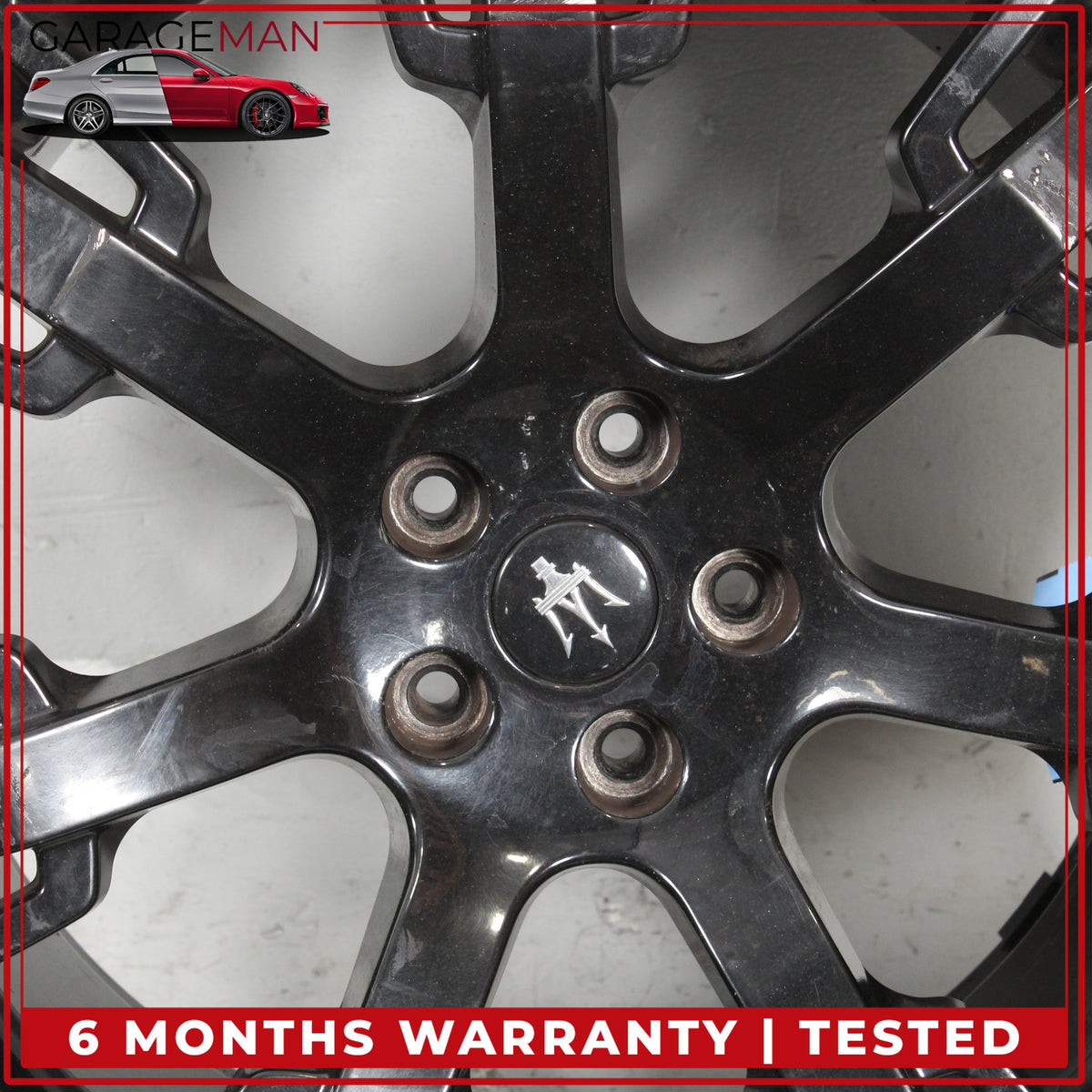 2008-2019 Maserati GranTurismo M145 Rear Wheel Rim w/ Tire 10.5JX20H2 ET37.5 OEM