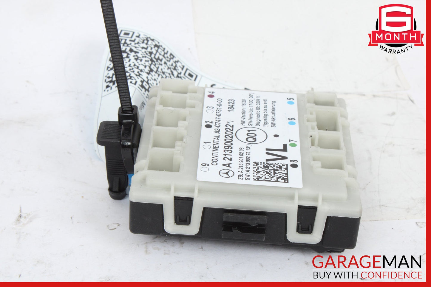 2015-2023 Mercedes W213 E450 Front Left Side Door Control Module 2139002022 OEM