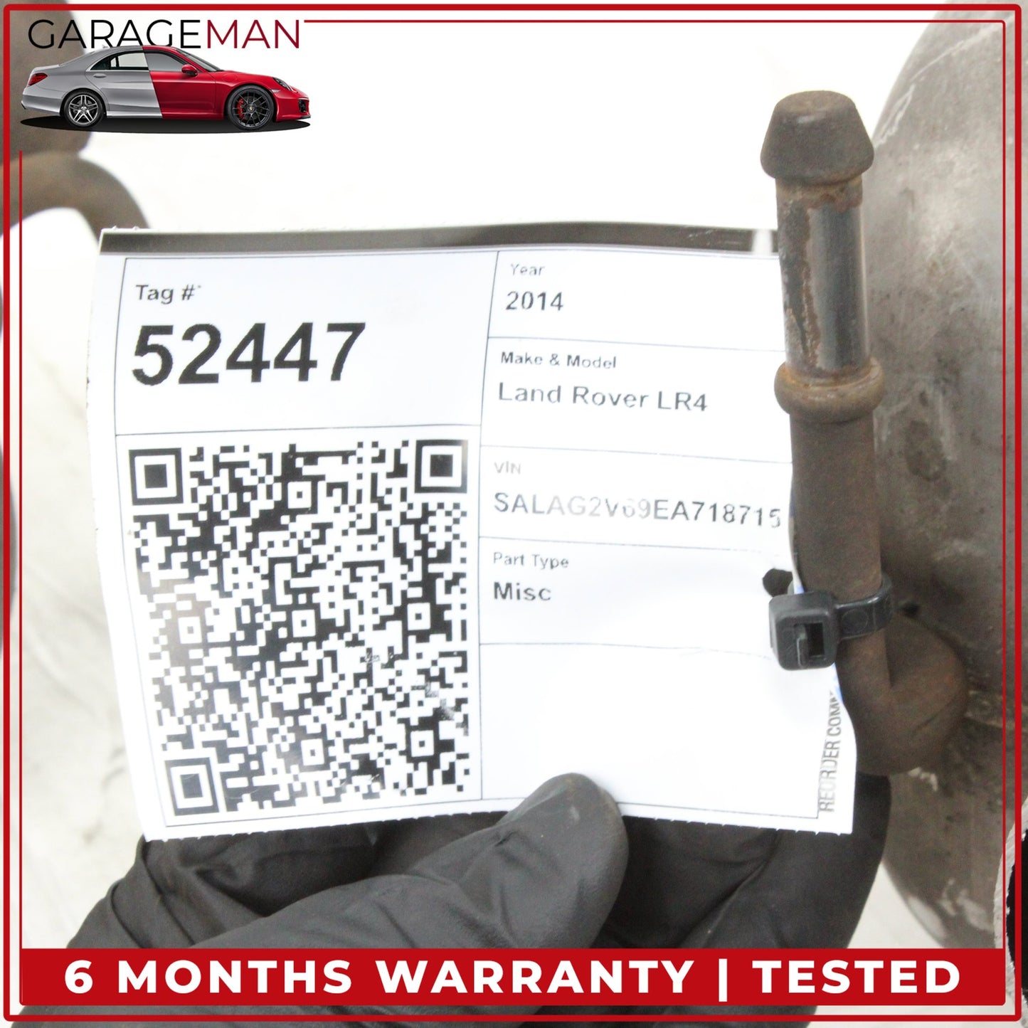 2014-2016 Land Rover LR4 L319 Rear Left and Right Side Exhaust Muffler Set OEM