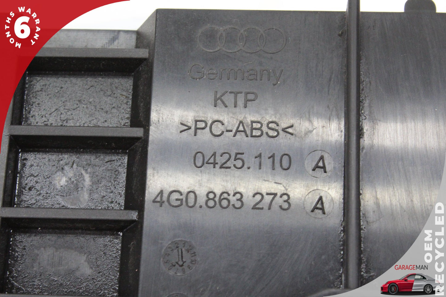 12-18 Audi A6 C7 Sedan  Front Center Console Storage Bin Tray 4G0863273 Genuine