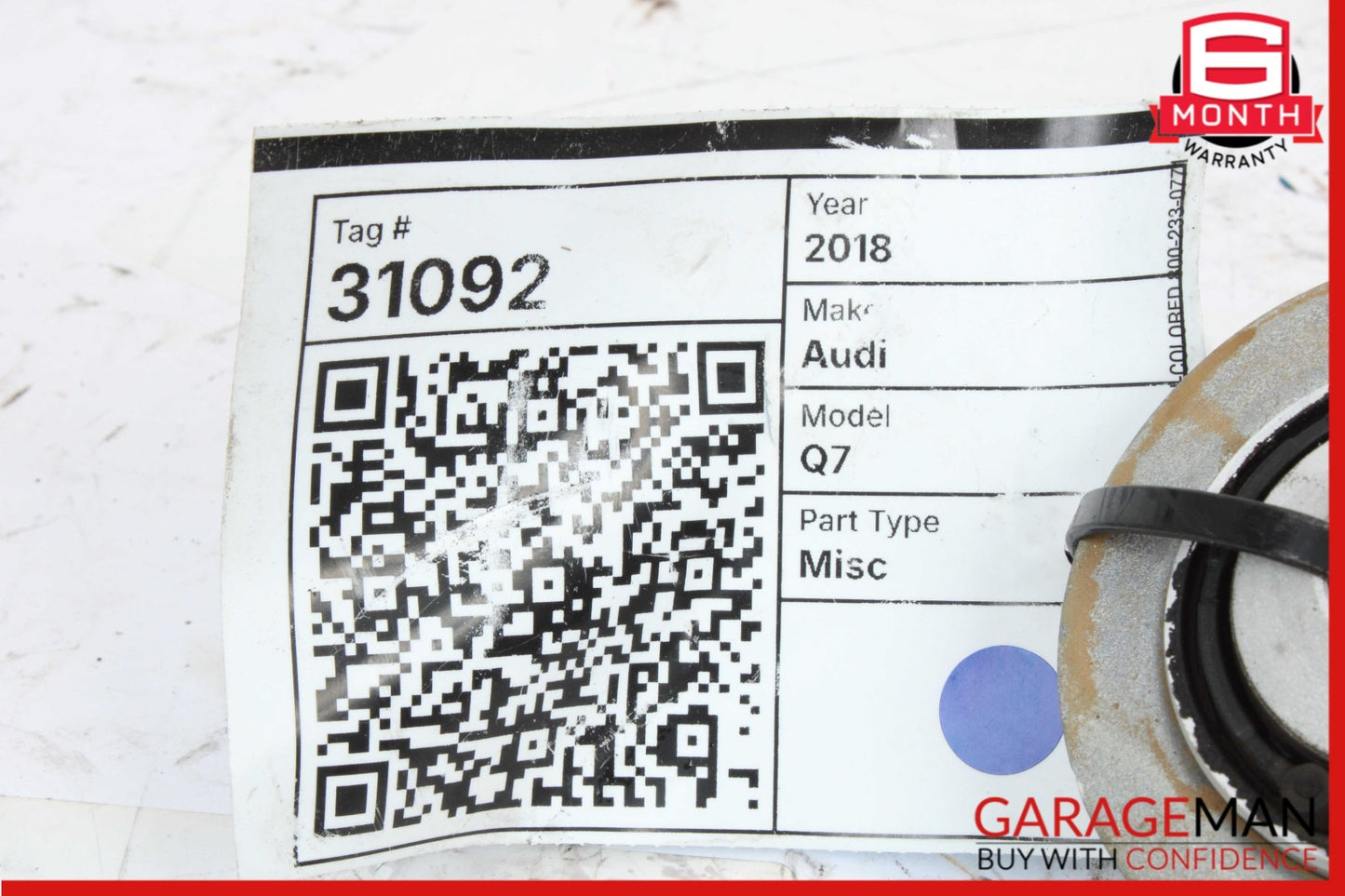 2017-2024 Audi Q7 SUV Rear Left or Right Rearward Upper Control Arm 4M0505371R