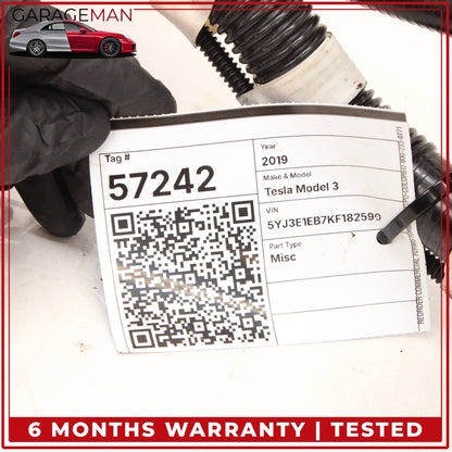 2017-2023 Tesla Model 3 Battery Cooling Hose Tube Pipe Line 107757900F OEM