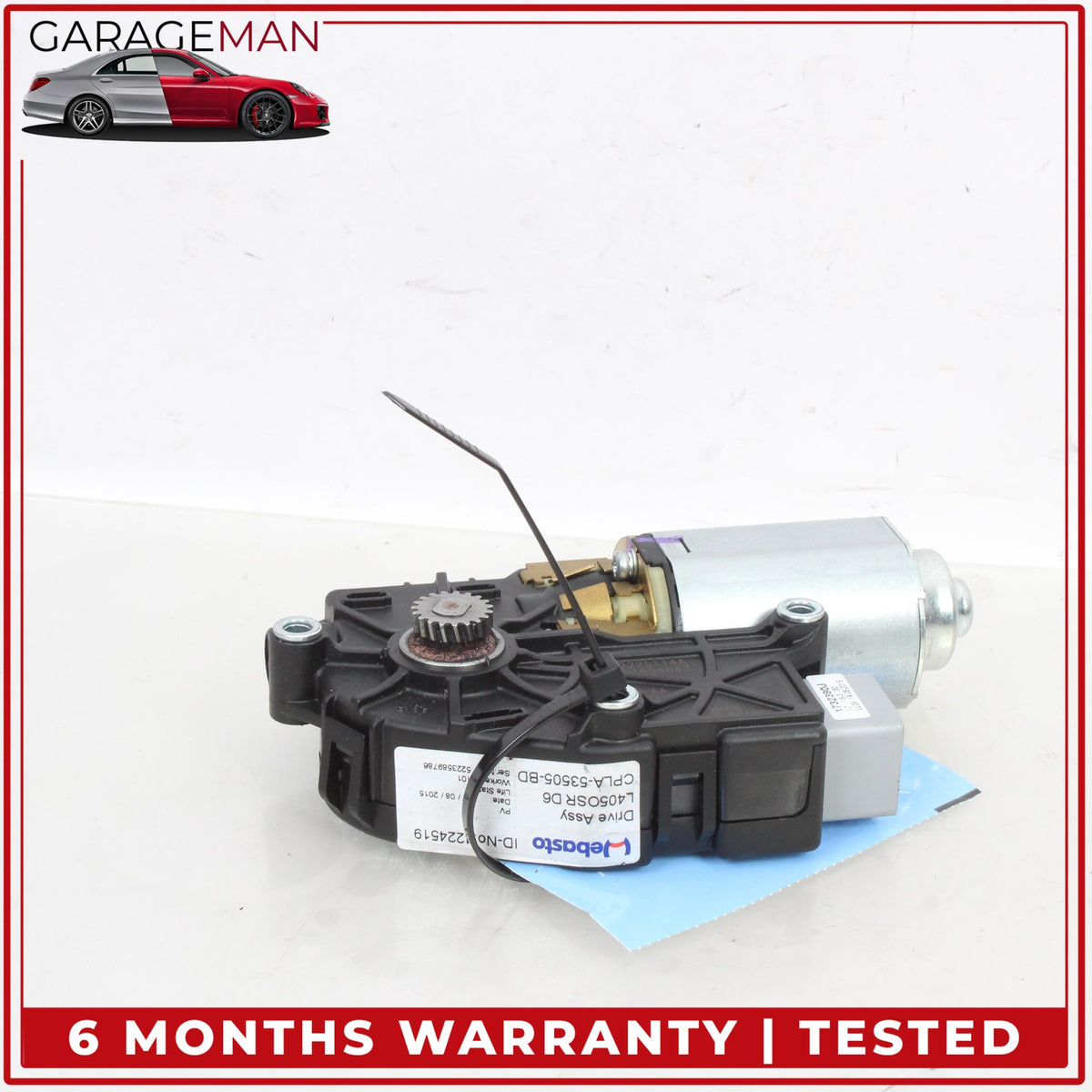 2013-2022 Range Rover L494 L405 Panoramic Sun Moon Roof Motor CPLA53505BD OEM