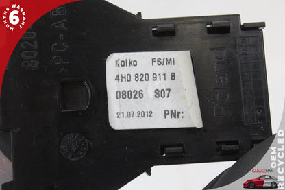 2011-2018 Audi A8 S8 AC Air Vent Dial Wheel Switch 4H0820911B OEM
