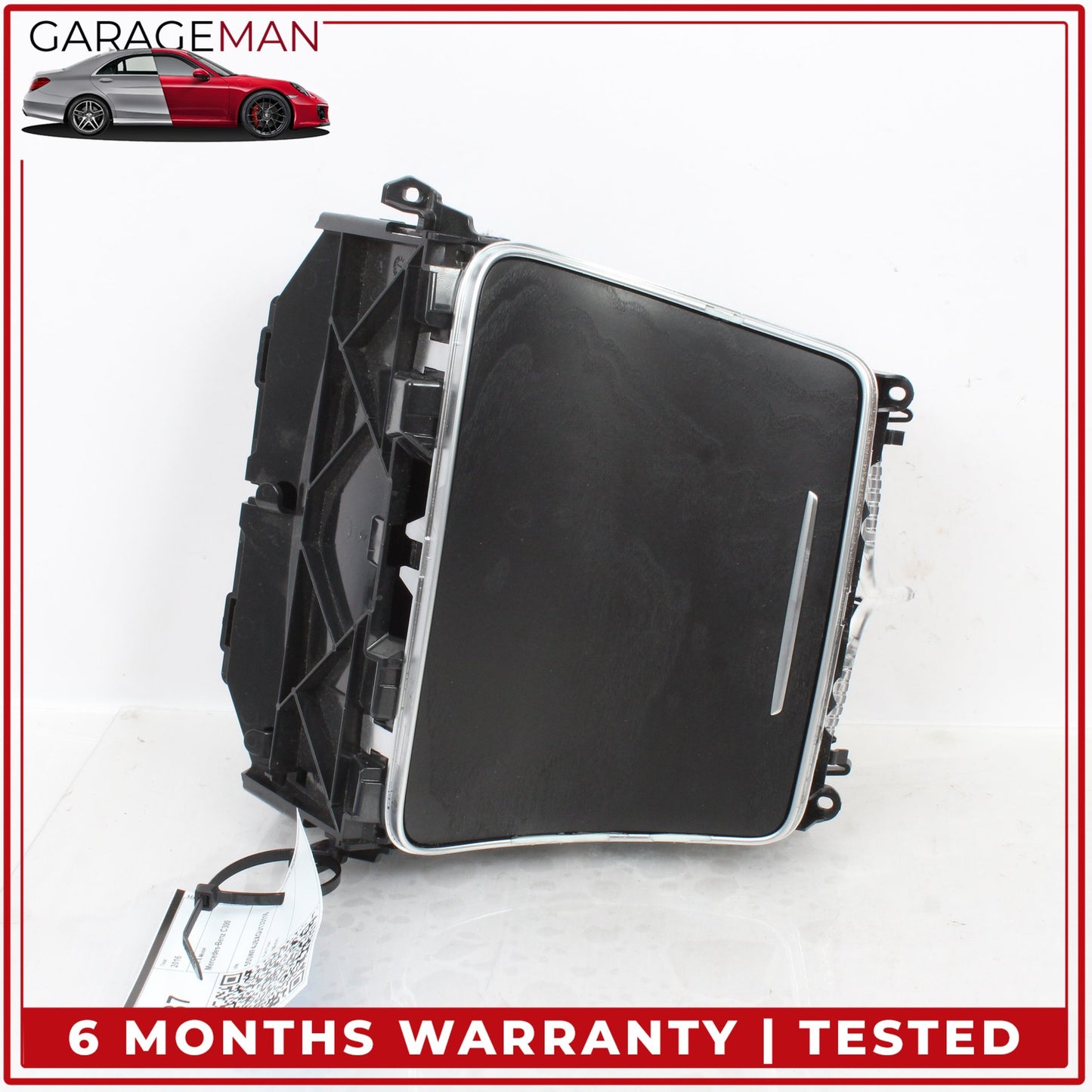 2015-2018 Mercedes W205 C300 Front Center Console Ashtray Compartment Black OEM