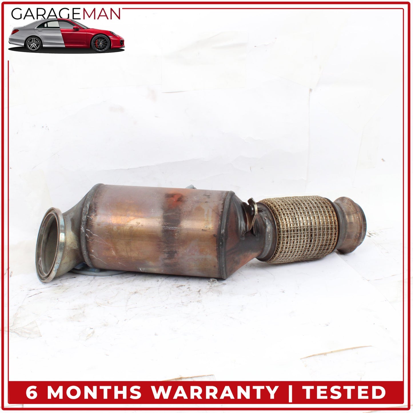 2019-2024 BMW 330i 430i 530i Catalytic Converter Down Pipe 8689402 OEM