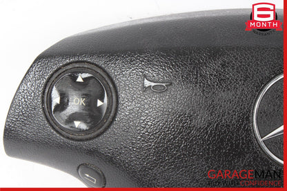 07-10 Mercedes W221 S550 CL500 CL550 Steering Wheel Airbag Air Bag Black OEM