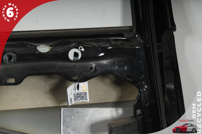 2011-2018 Porsche Cayenne 958 Rear Left Side Door Shell Black 95853301100 OEM
