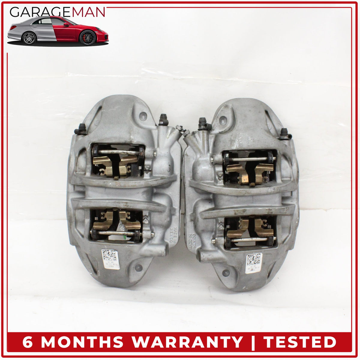 2018-2025 Audi Q5 SQ5 Front Left and Right Side Brake Caliper Set Brembo OEM