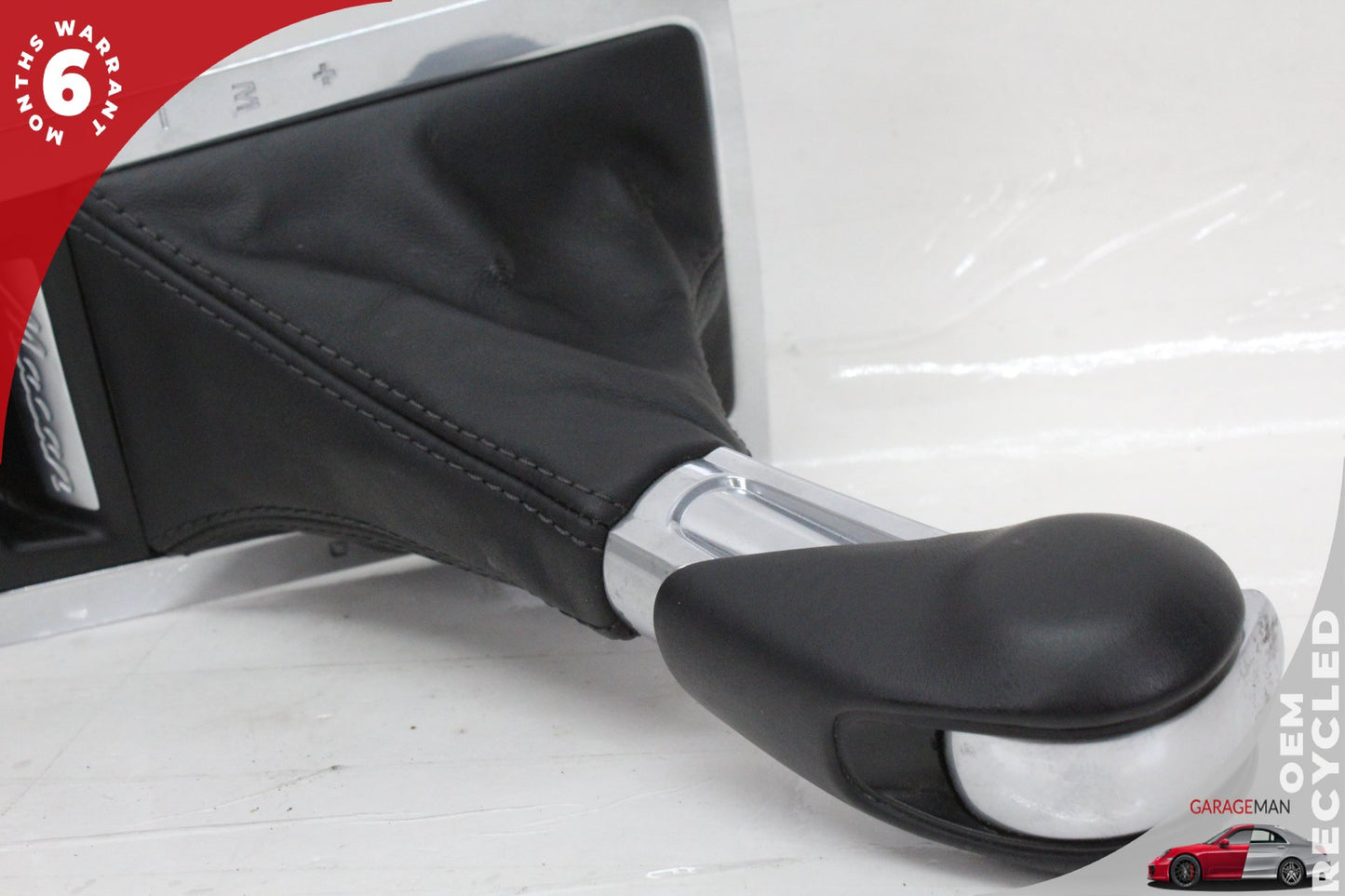 2015-2018 Porsche Macan 95B Center Console Shifter Knob Boot Trim Cover OEM