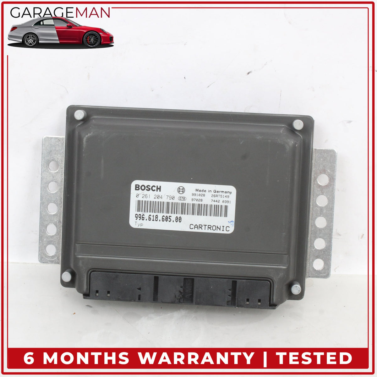 1999-2001 Porsche 911 Engine ECU Immobilizer Module w/ Ignition Lock Housing OEM