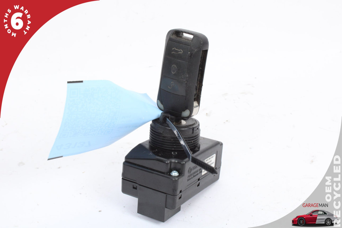 2008 Porsche Cayenne 9PA Ignition Switch Module w/ Key 3D0905865F Genuine