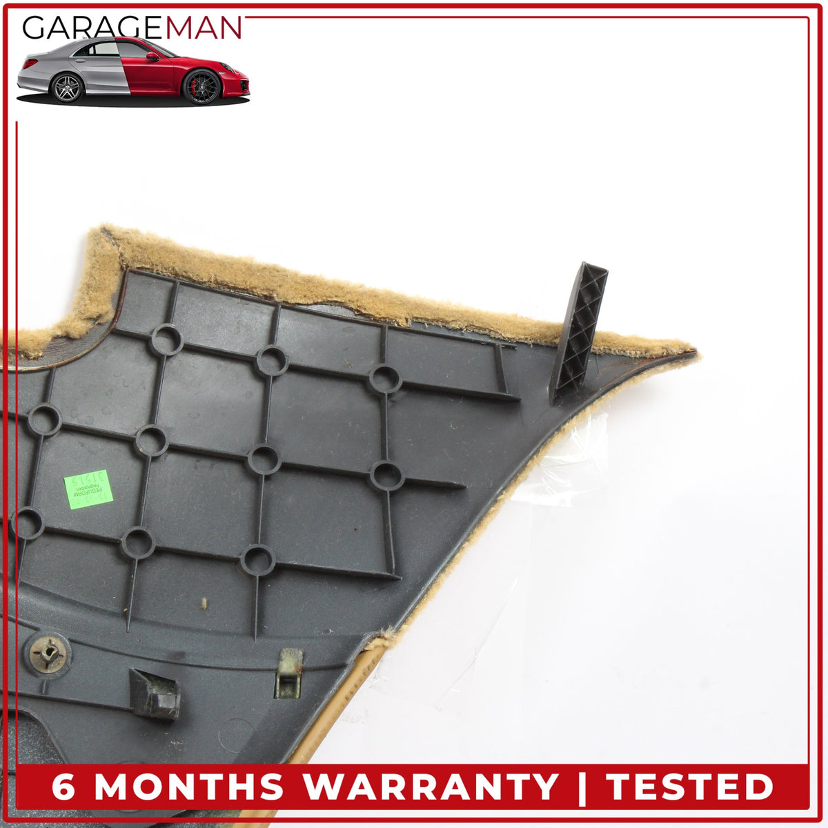 1999-2004 Porsche 911 996 Rear Left Quarter Trim Panel Beige 99655507106 OEM