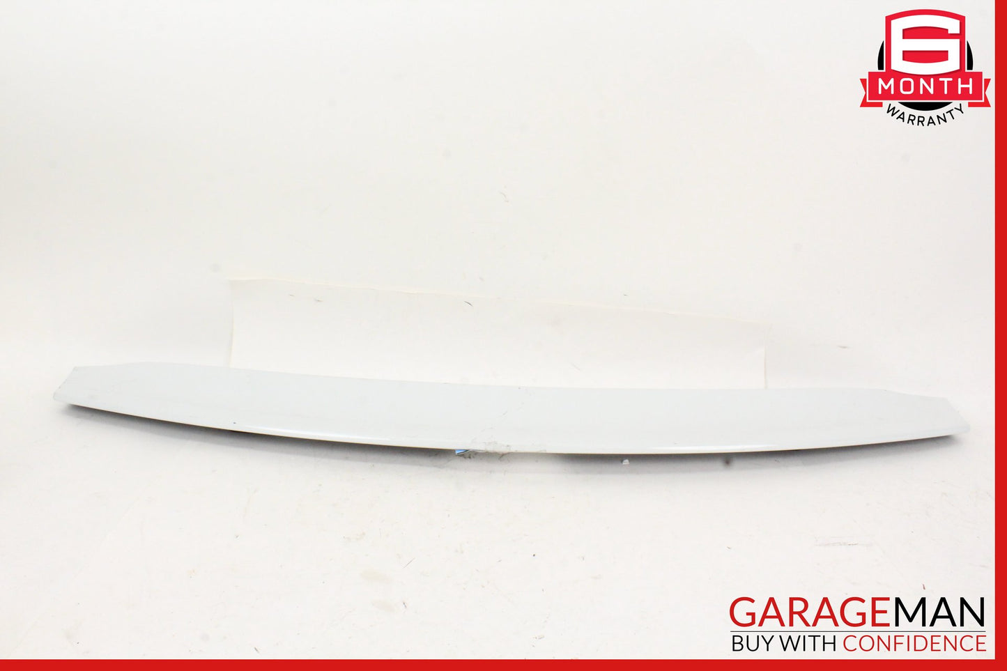 2014-2016 Porsche Cayman 981 Rear Bumper Spoiler Wing White 981504205 OEM