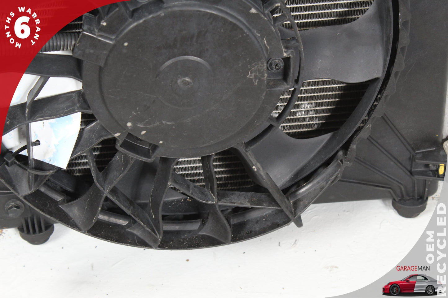 2012-2020 Tesla Model S Left Side Radiator w/ Cooling Fan Motor 6007614 OEM