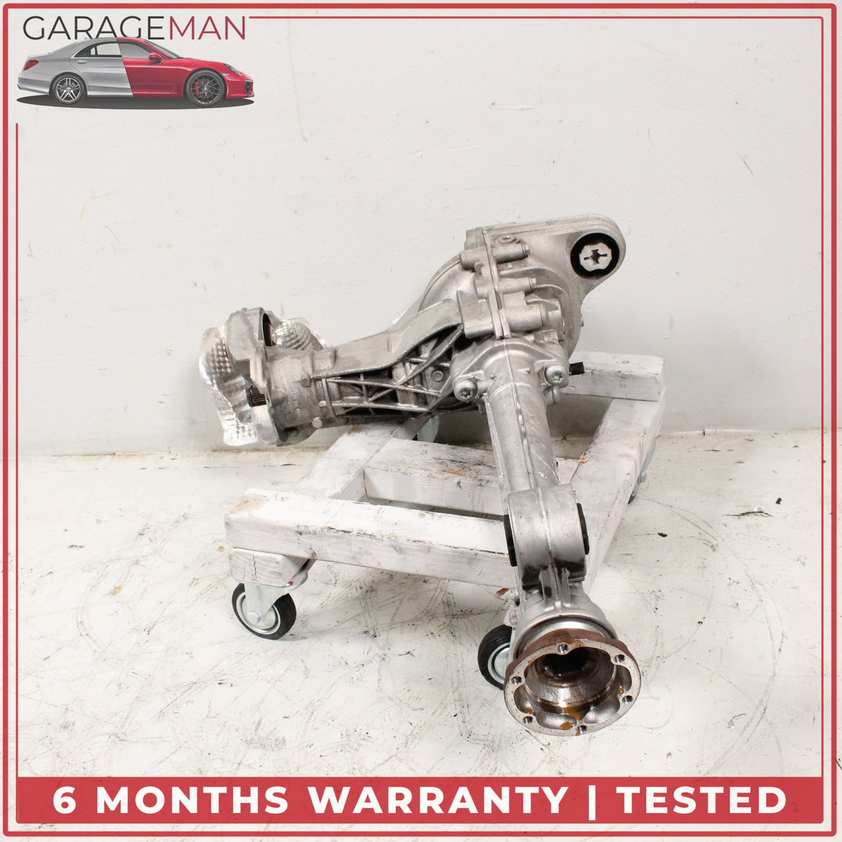 2016-2018 Porsche Cayenne 958 VR6 Front Differential Axle Carrier 0BM409510R OEM