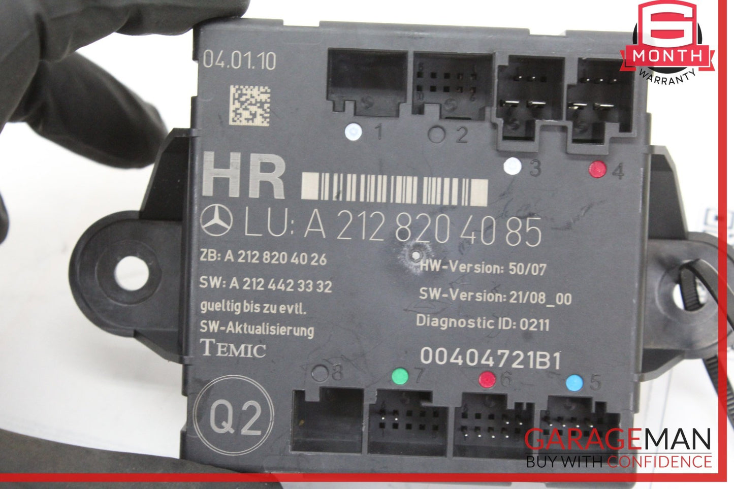 2008-2018 Mercedes W212 E350 CLS550 Rear Right Side Door Control Module OEM