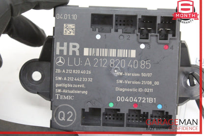 2008-2018 Mercedes W212 E350 CLS550 Rear Right Side Door Control Module OEM