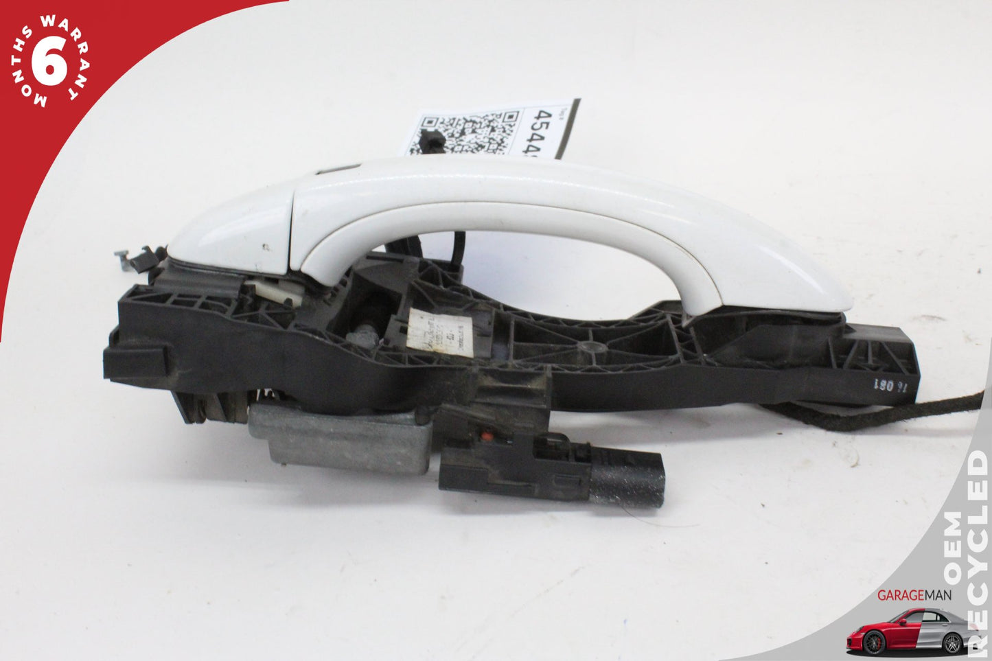 2007-2015 Audi Q7 Rear Left Exterior Door Handle White Keyless 4L0837205BG OEM