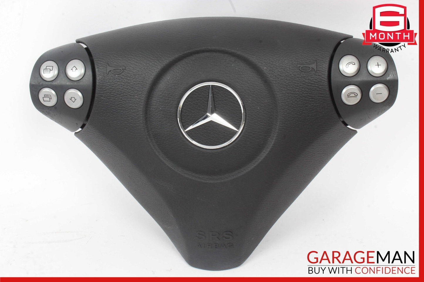 05-08 Mercedes R171 SLK280 C240 C350 Steering Wheel Air Bag Airbag Black OEM