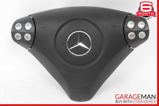 05-08 Mercedes R171 SLK280 C240 C350 Steering Wheel Air Bag Airbag Black OEM