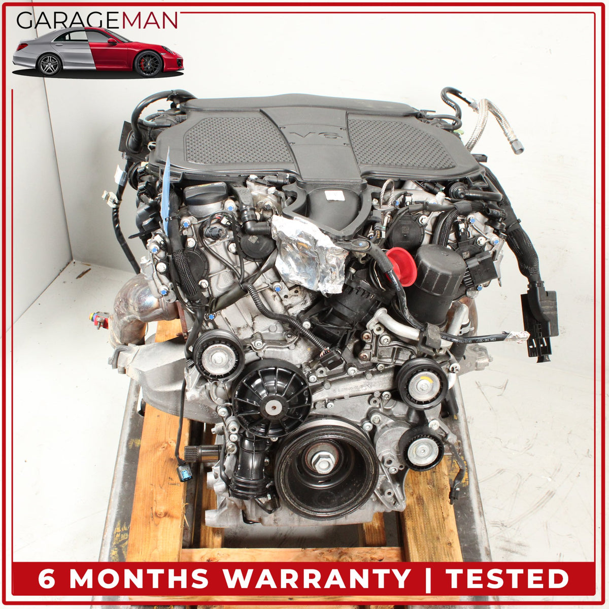 2012-2016 Mercedes W212 E350 AWD 3.5L V6 Engine Motor Assembly 276.952 OEM 85K