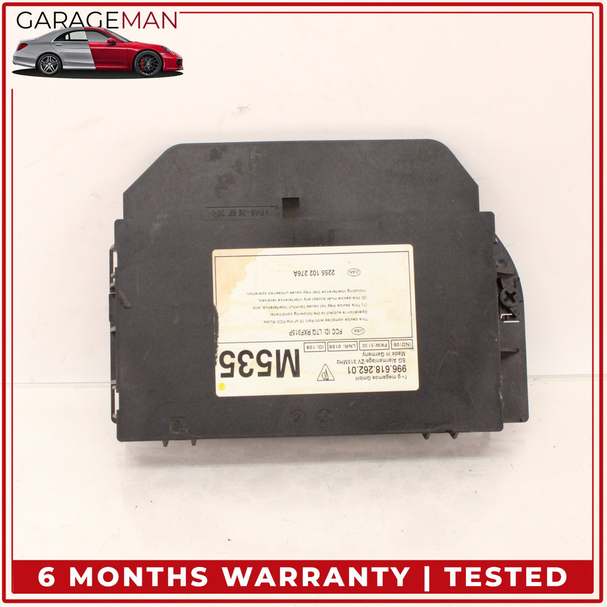 1999-2001 Porsche 911 Engine ECU Immobilizer Module w/ Ignition Lock Housing OEM