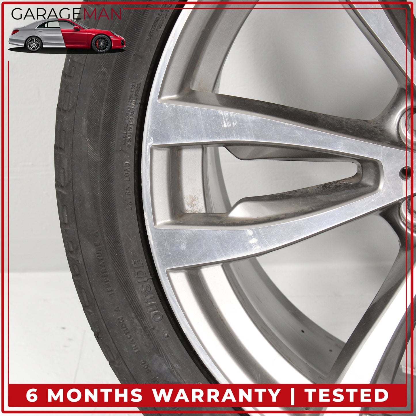 2014-2019 BMW X5 X6 Front Wheel Rim w/ Bridgestone Tire 10JX20H2ET40 7846790 OEM